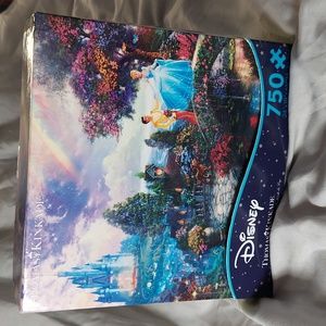 Disney 2015 Cinderella Thomas Kincade puzzle.  750 pc new!